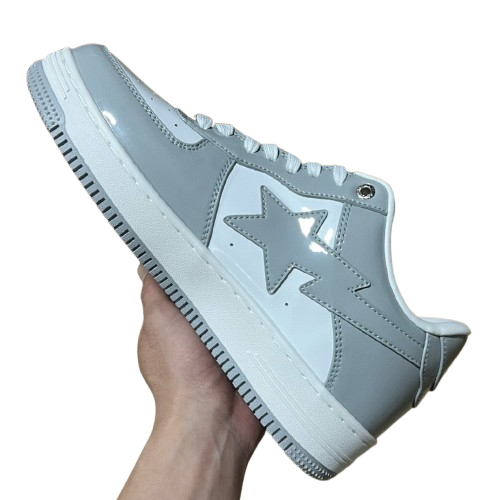 BAPE STA – Grey & White