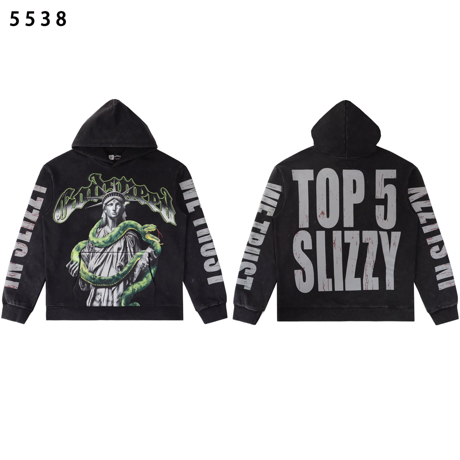 HOODIE GOD SPEED "TOP SLIZZY" | L'Élégance Rapide