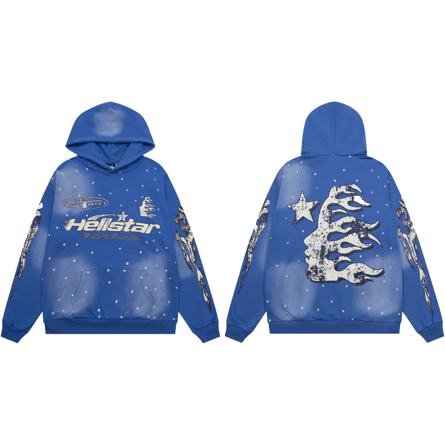 ENSEMBLE HELLSTAR RECORD BLEU | Le Son des Ombres