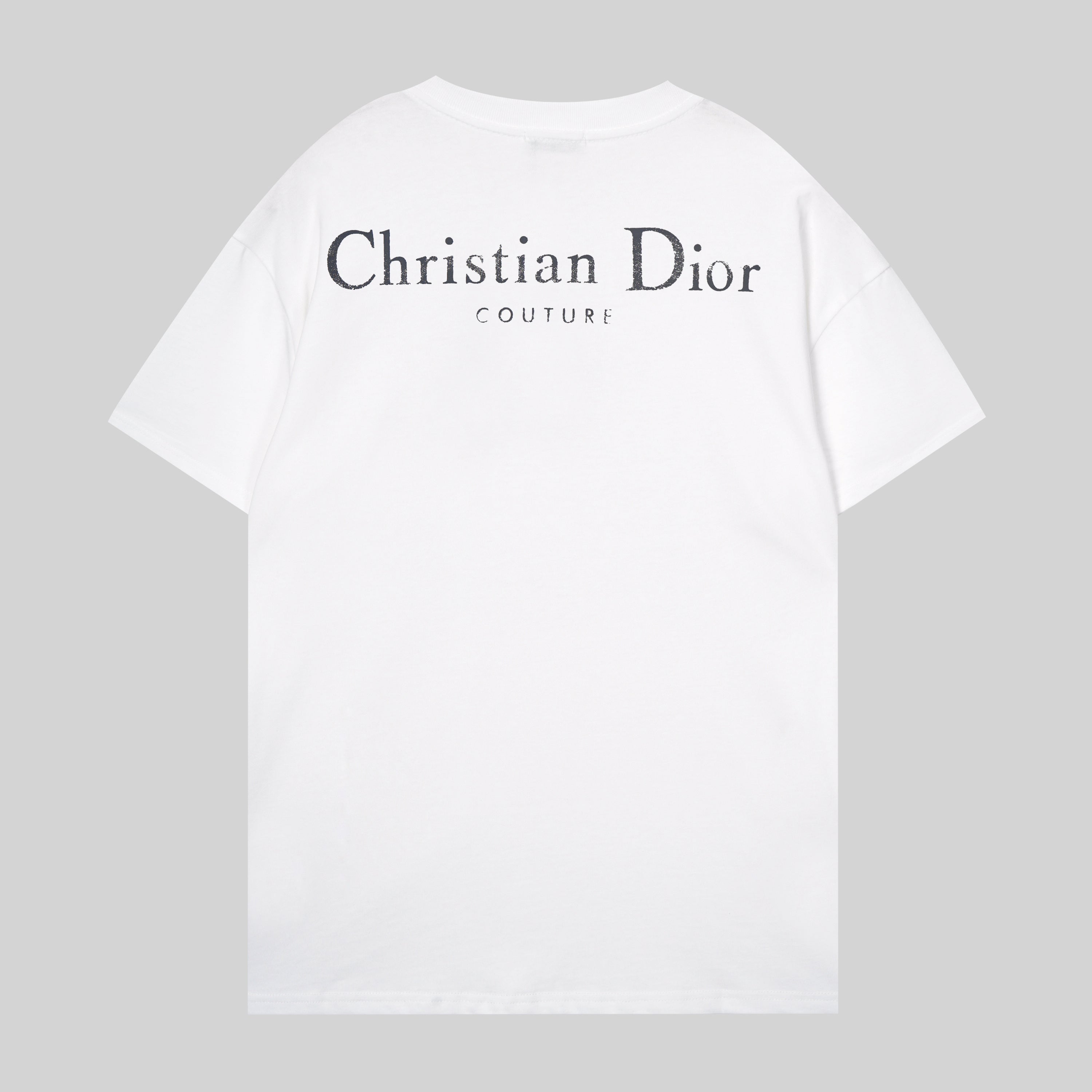 T-SHIRT CHRISTIAN DIOR NOIR ET BLANC | La Dualité Élégante