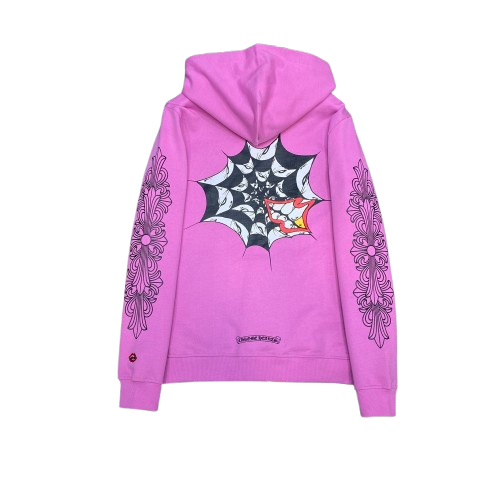 SWEAT CHROME HEARTS x MATTY BOY WEB 'PURPLE' | L'Élégance Gothique et Fantaisiste