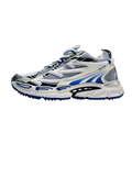Off-White "Running Style" – Silver / Blue