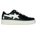 BAPE STA “Black Embossed Leather