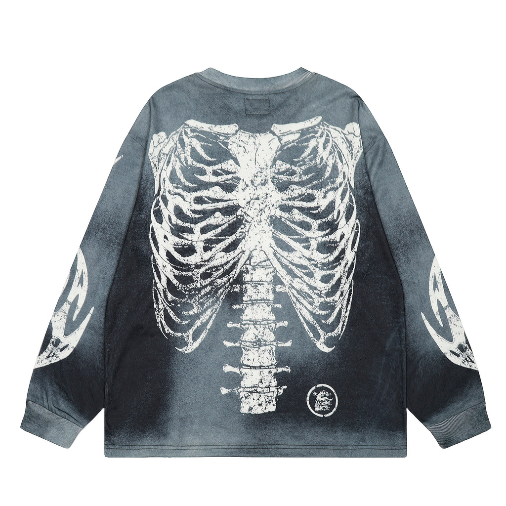 T-SHIRT MANCHES LONGUES HELLSTAR SKELETON