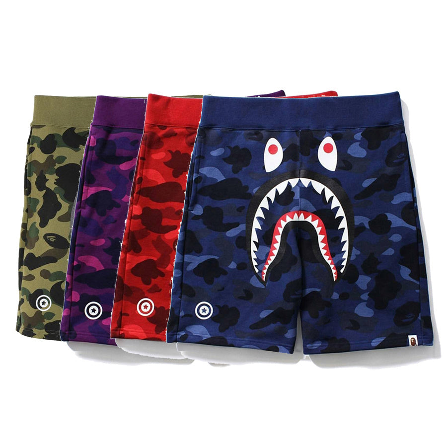 Short BAPE color Camo Shark Sweat