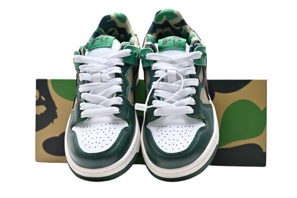 BAPE SK8 STA – Vert & Beige