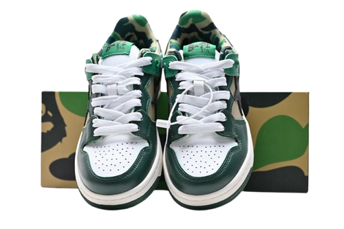 BAPE SK8 STA – Vert & Beige
