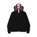 BAPE ABC Shark Full Zip Double Hoodie Noir/Rose