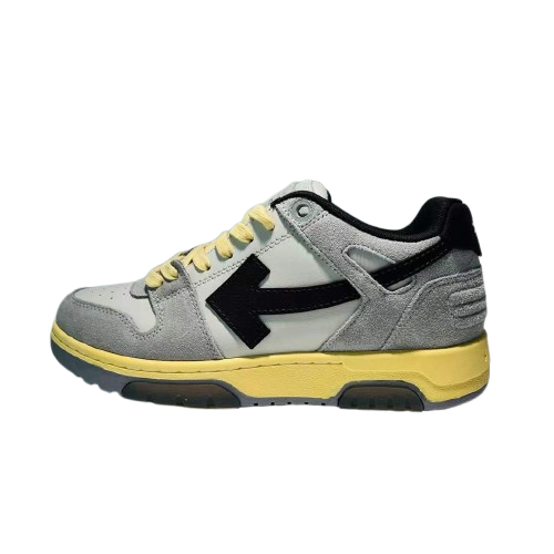 Off-White Low Court – Grey / Yellow