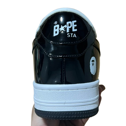 BAPE STA – Black  White Vernis