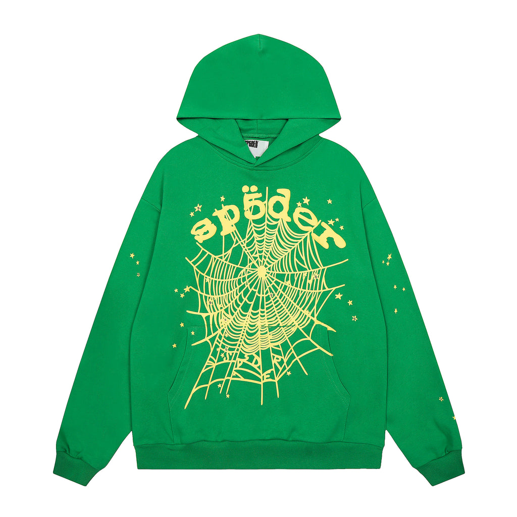SP5DER HOODIE STAR OG WEB V2 | L'Univers à Vos Pieds