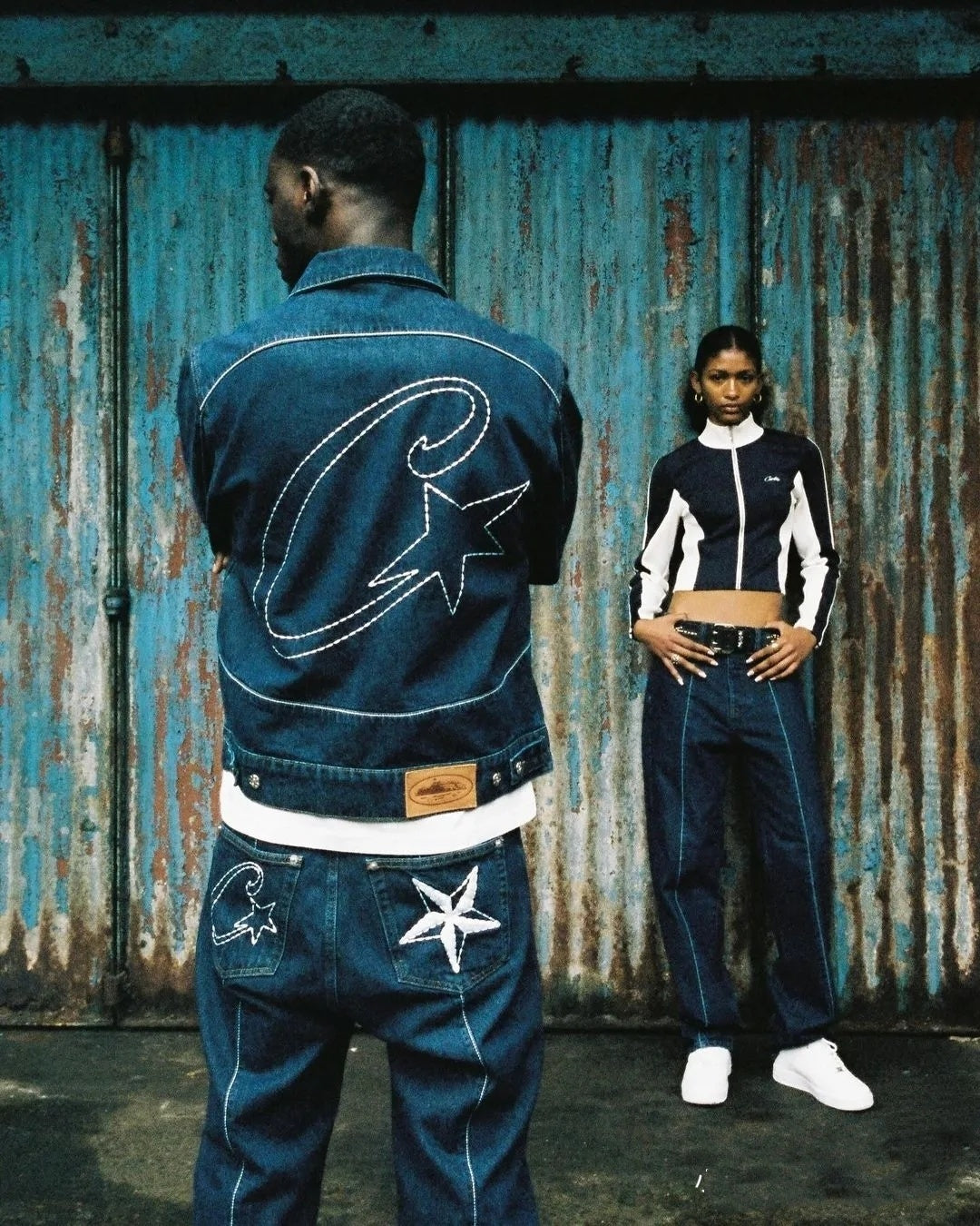 CORTEIZ Veste en Jeans Denim