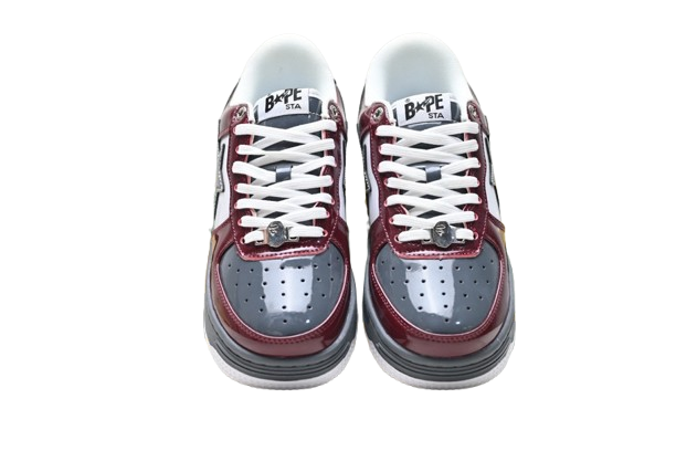 BAPE STA “Burgundy Grey”