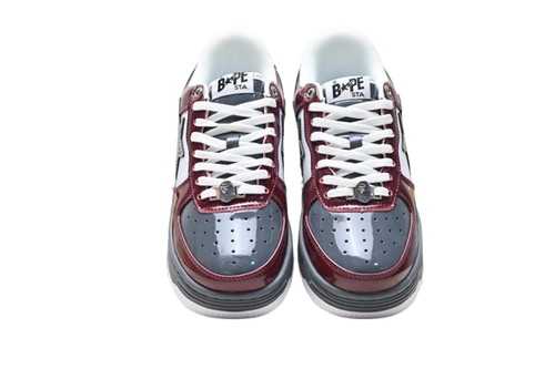 BAPE STA “Burgundy Grey”