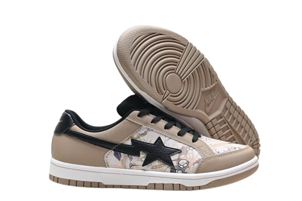 BAPE STA Low “Beige Floral”