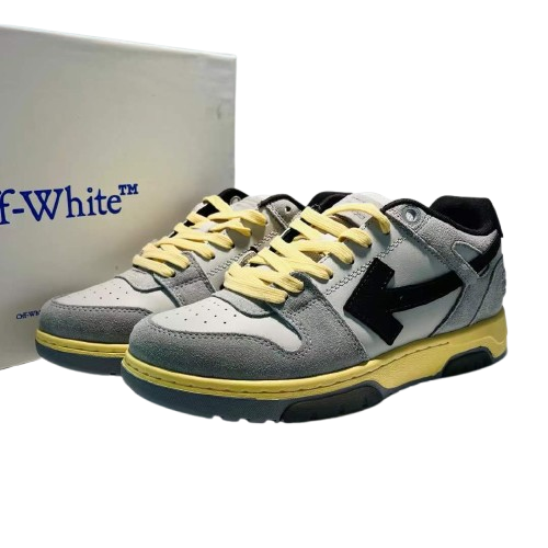 Off-White Low Court – Grey / Yellow