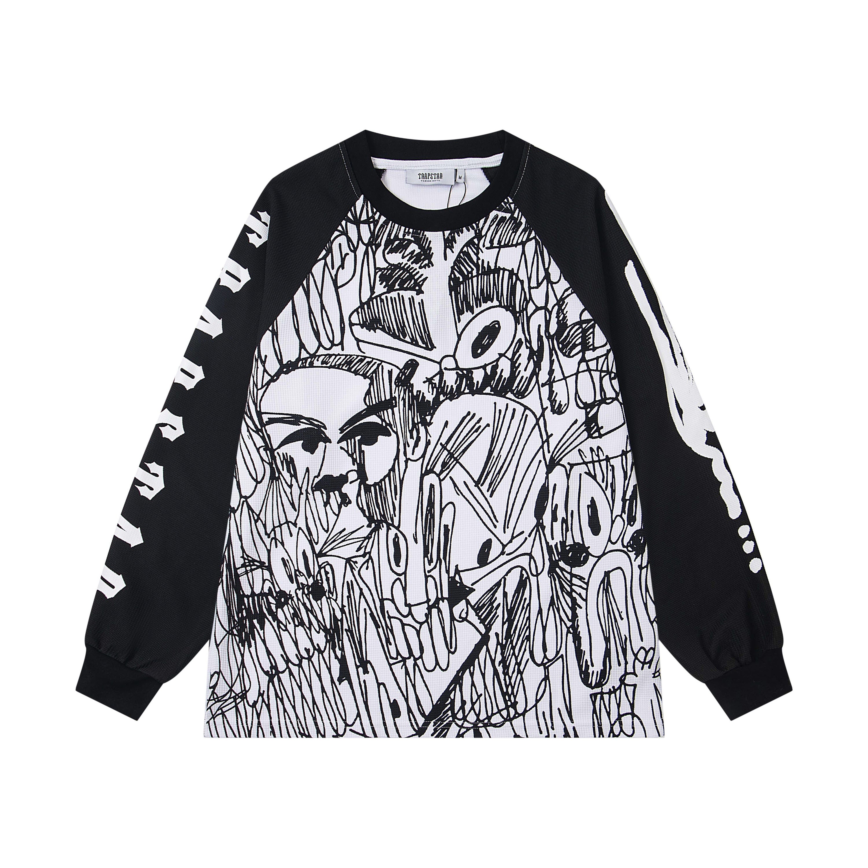 T-shirt à manches longues Trapstar X Slawn Waffle