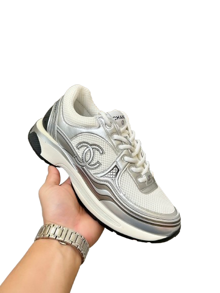 Chanel Silver Wave Runner