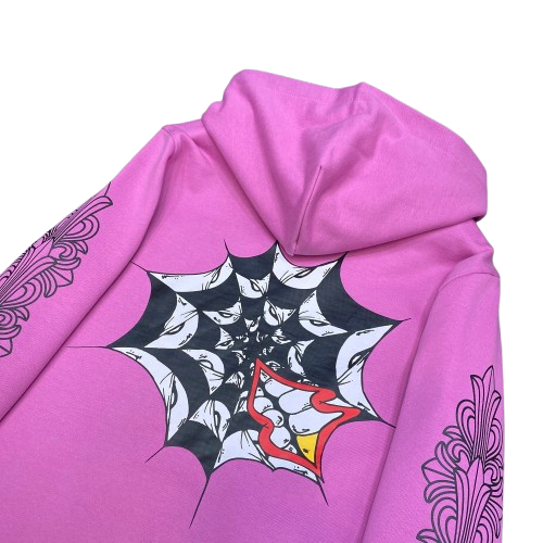 SWEAT CHROME HEARTS x MATTY BOY WEB 'PURPLE' | L'Élégance Gothique et Fantaisiste