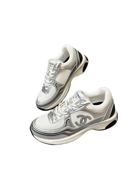 Chanel Silver Wave Runner