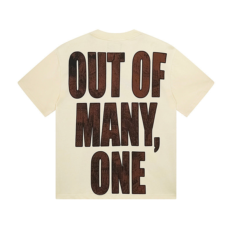 T-SHIRT "OUT OF MANY, ONE" | L'Unité dans l'Ombre