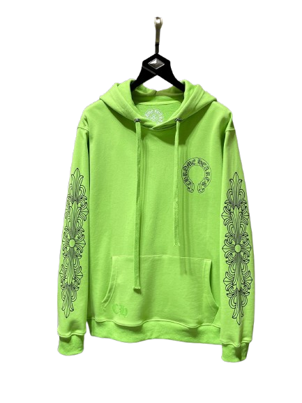 SWEAT CHROME HEARTS ULTRA FESTIVAL 'NEON GREEN' | L'Énergie Électrique