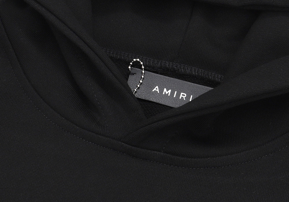 SWEAT AMIRI "MARRON FASHION LOGO APPLIQUE" | Le Luxe Tactile