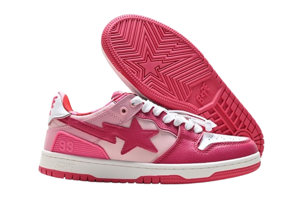 BAPE SK8 STA – Rose & Fuchsia