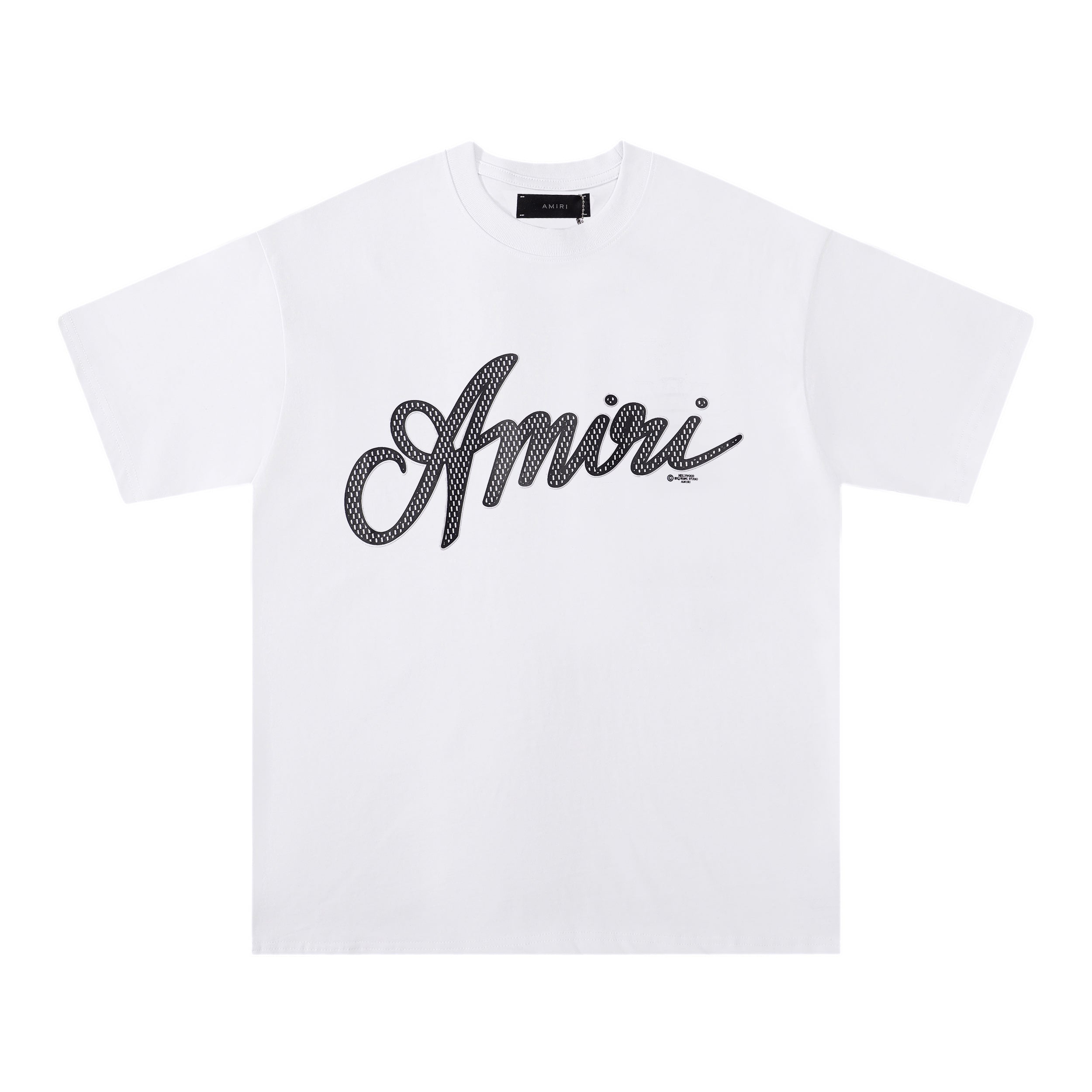 T-SHIRT AMIRI SCRIPT NOIR | L'Écriture du Luxe