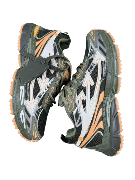 Off-White Odsy Vert / Orange / Blanc