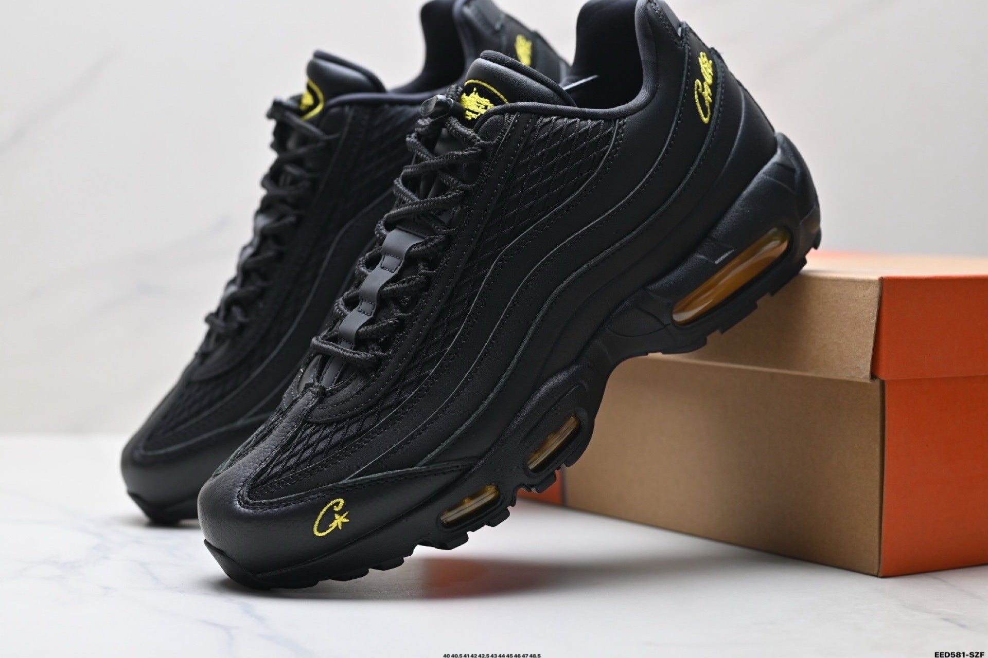 NIKE AIR MAX 95 CORTEIZ  HONEY / BLACK  - LA COLLABORATION CLANDESTINE