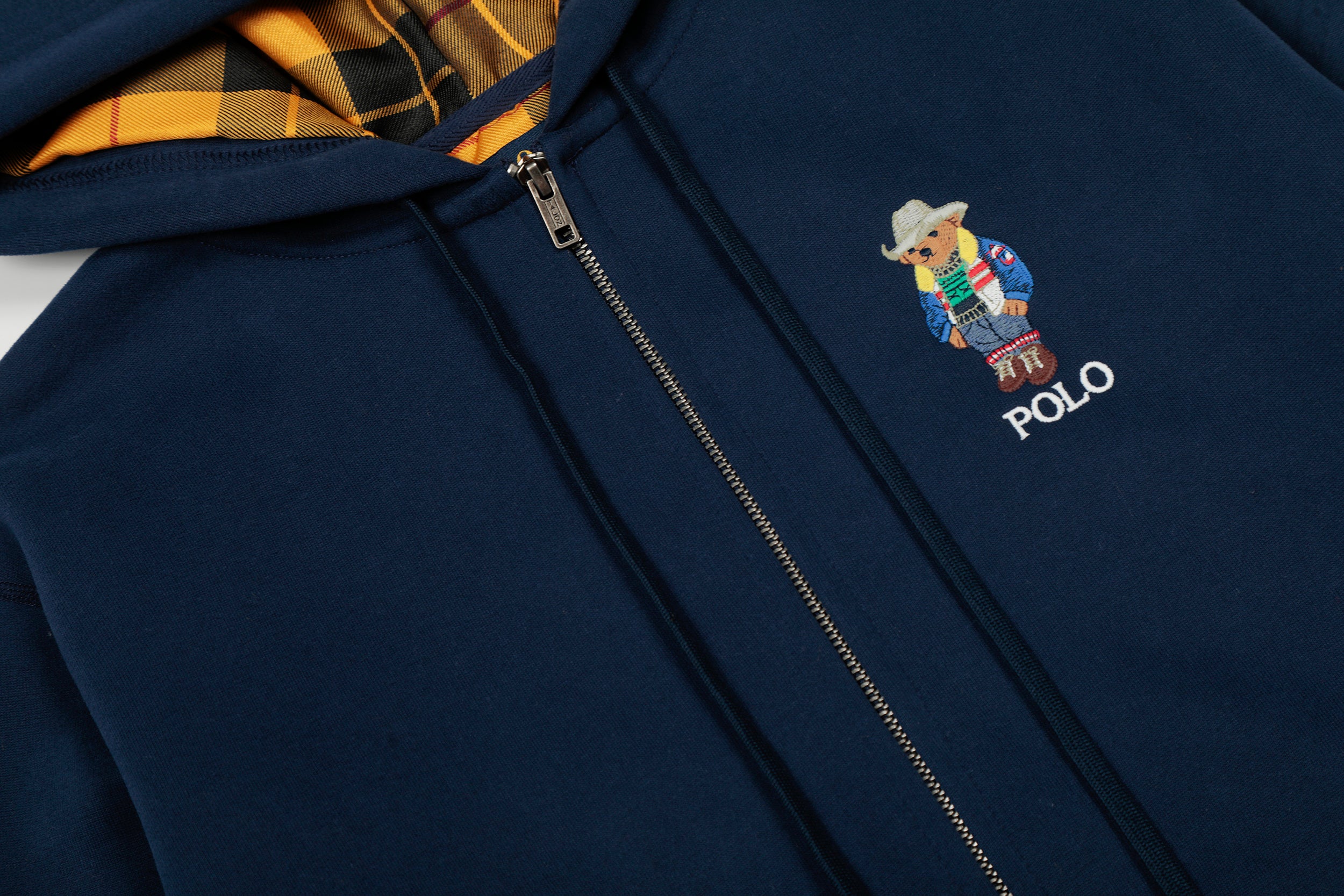SWEAT ZIPPÉ POLO RALPH LAUREN "POLO BEAR" NAVY | L'Emblème Ludique