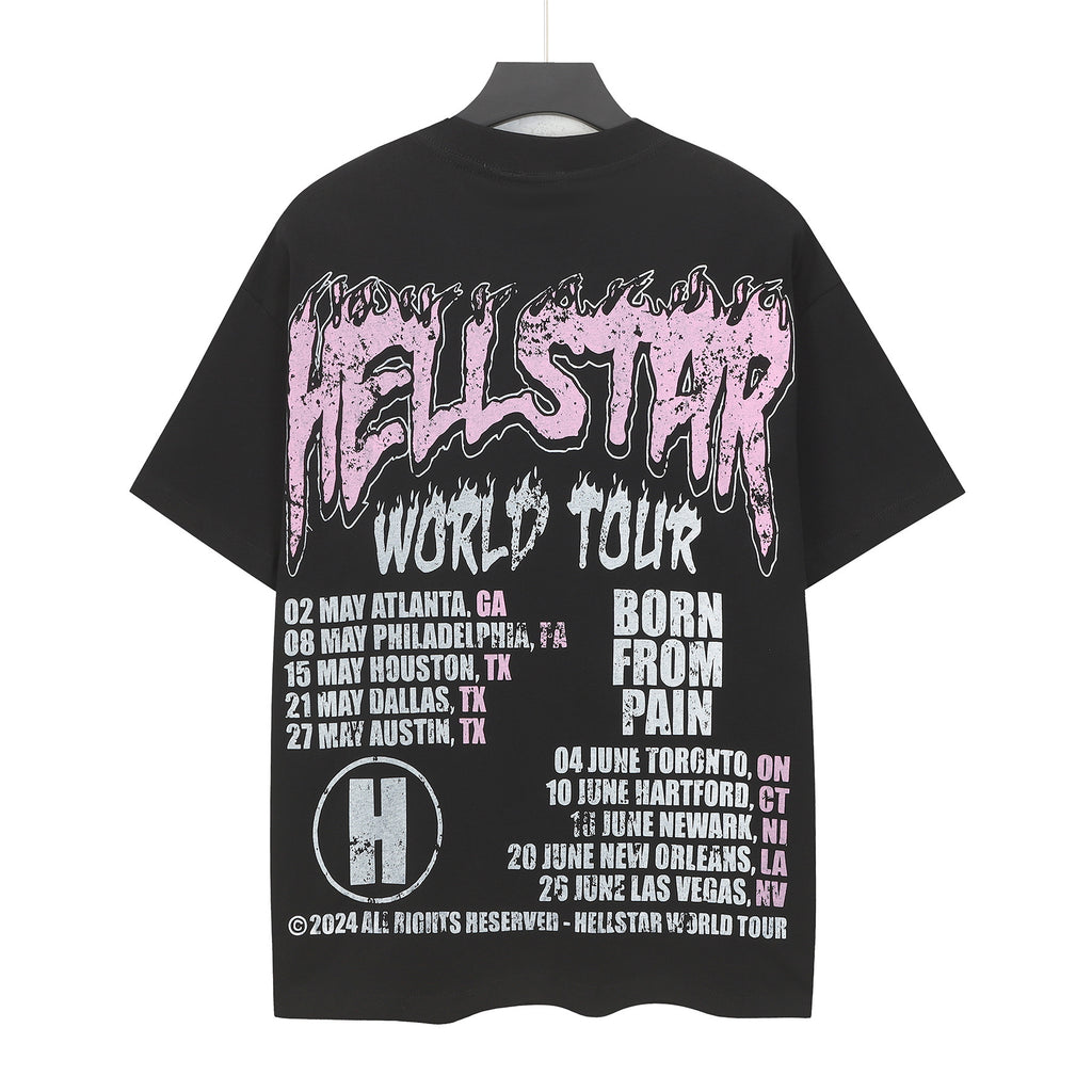 T-SHIRT HELLSTAR "BORN FROM PAIN" | La Force Née de l'Épreuve