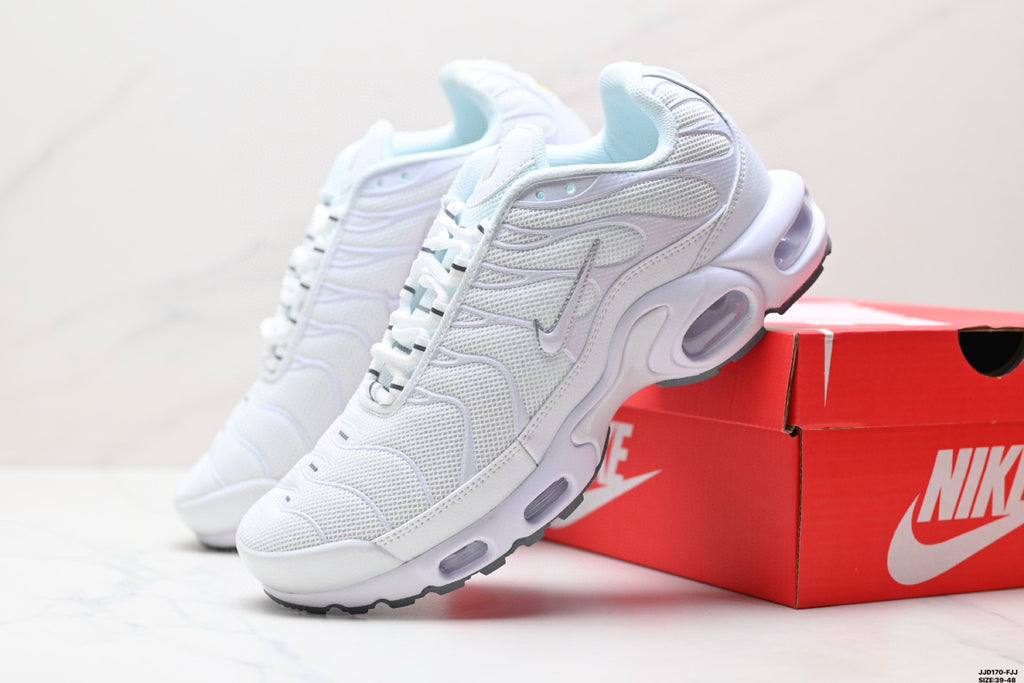 NIKE AIR MAX PLUS (TN) BLANCHE - L'ICÔNE REBELLE AU DÉGRADÉ VIBRANT