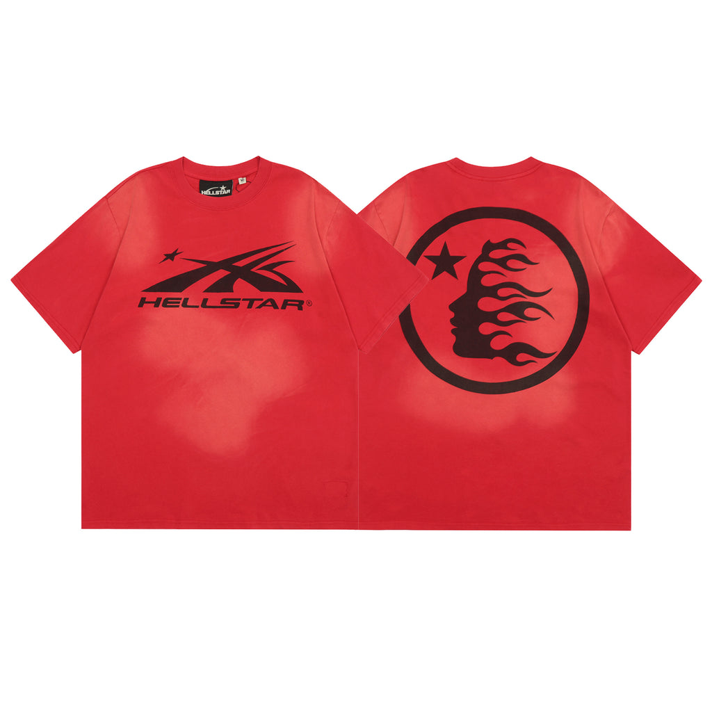T-SHIRT HELLSTAR ROUGE