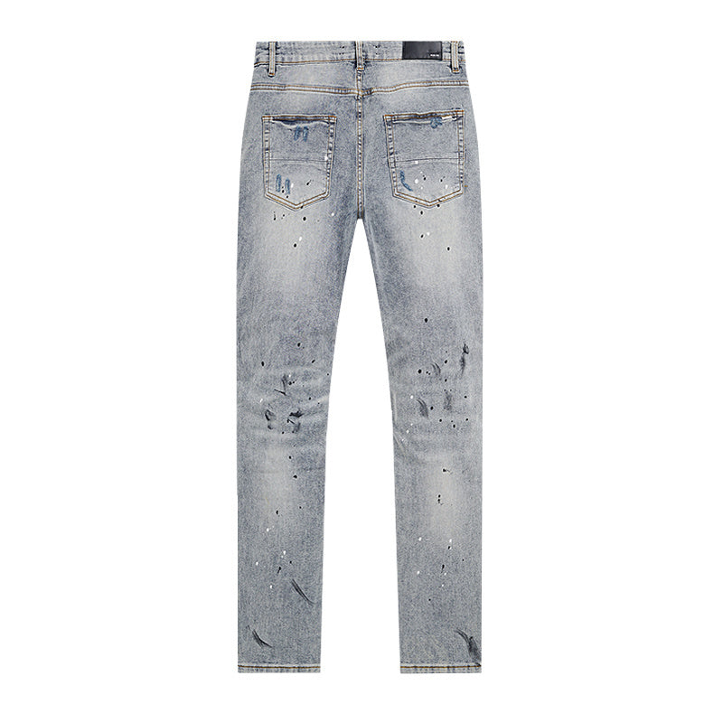 JEANS AMIRI MX1 PAINTER BLEU | L'Artisanat Rebelle