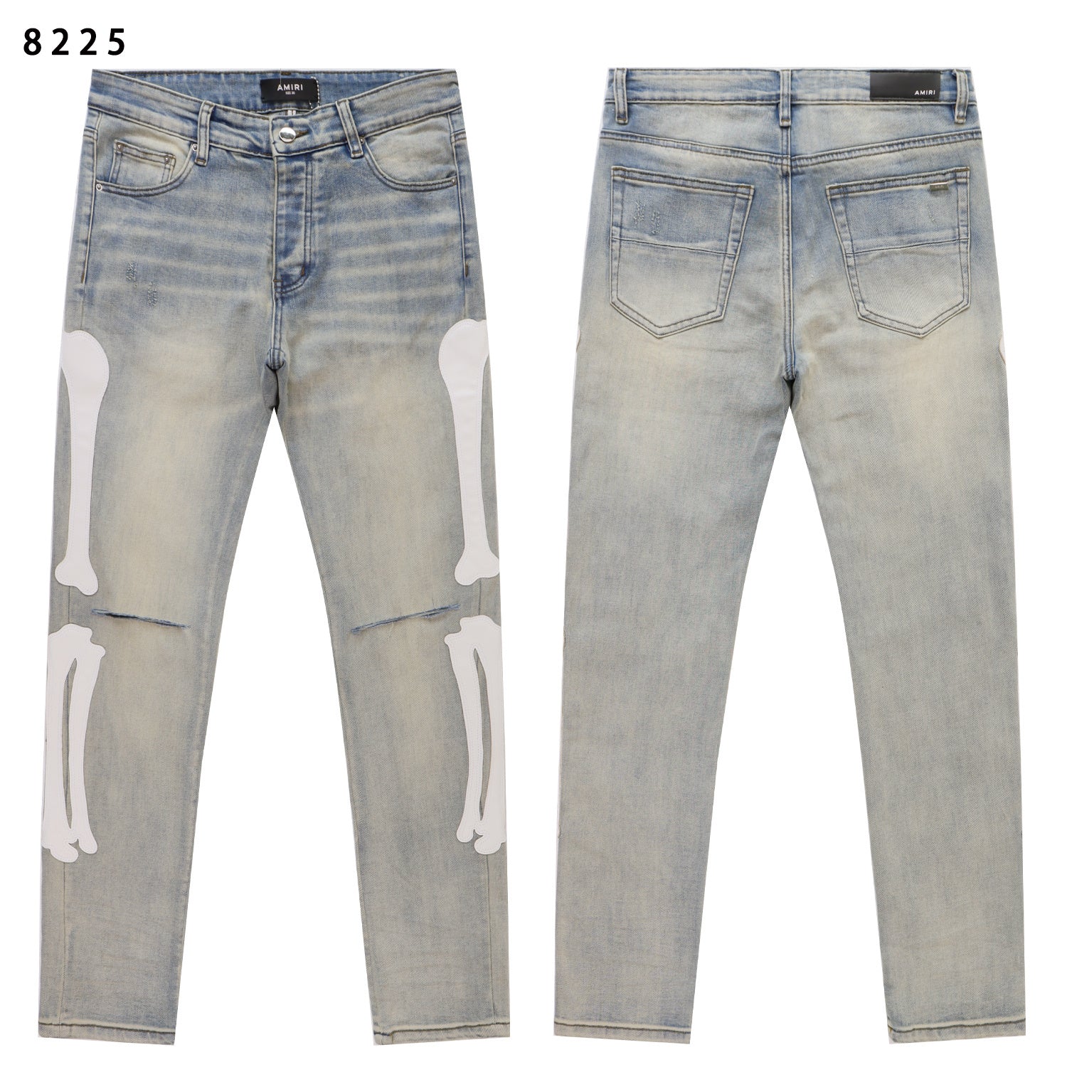 JEAN SKINNY AMIRI EFFET USÉ | L'Art du Déclin Raffiné