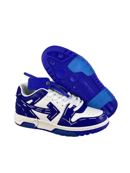 Off-White Out of Office – White / Royal Blue