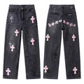 JEAN CHROME HEARTS x LEVI'S 550 ROSE CROISÉ | L'Alliance Iconique