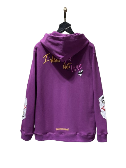 SWEAT CHROME HEARTS x MATTY BOY "PURPLE" | L'Alliance de l'Ombre et de la Fantaisie