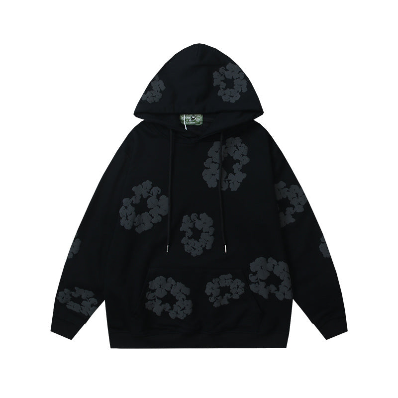 SWEAT DENIM TEAR NOIR | La Mémoire du Coton