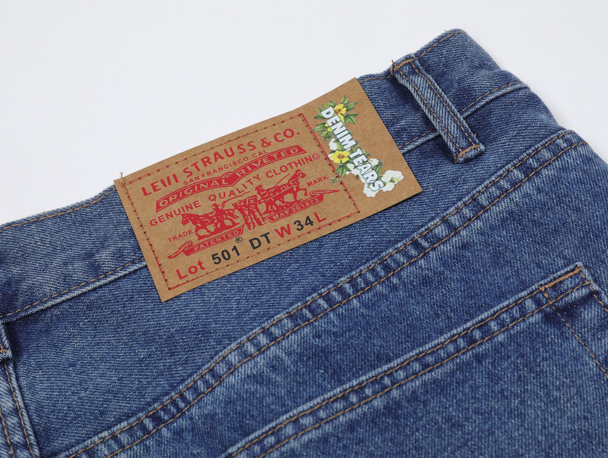 JEAN DENIM TEARS x LEVI'S SELVEDGE | L'Héritage Tissé