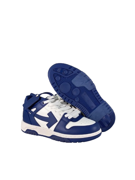 Off-White Low Court – Bleu Royal & Blanc