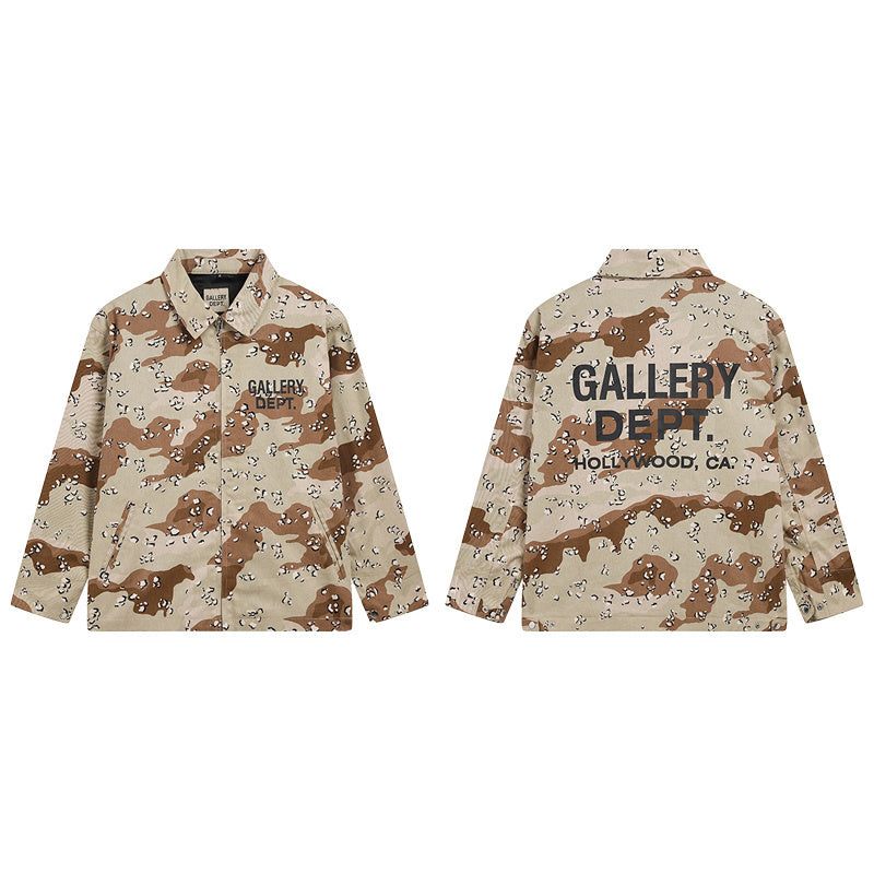 VESTE GALLERY DEPT. MONTECITO "CHOCOLATE CHIP" | L'Art du Camouflage Élégant