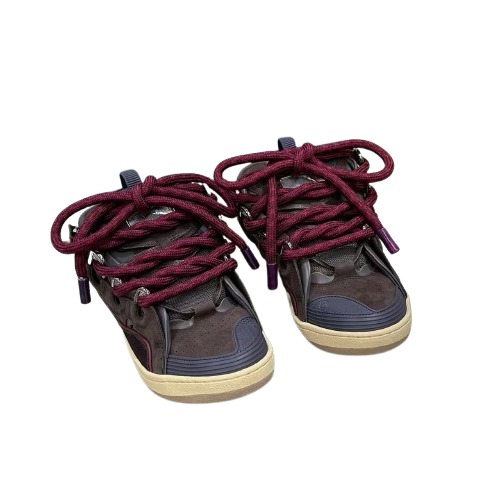 Lanvin Curb Sneakers - Édition Premium Bordeau