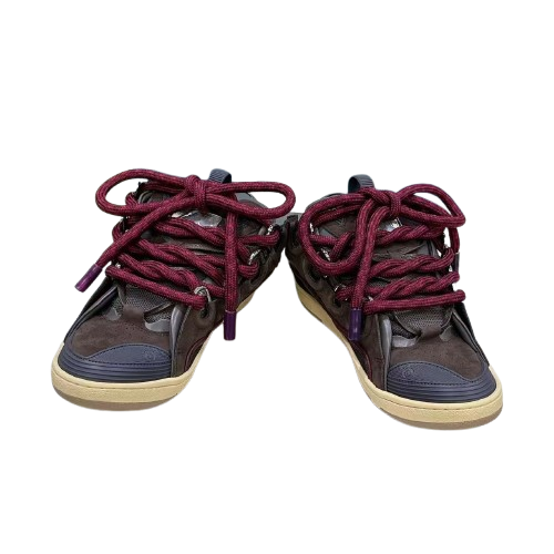 Lanvin Curb Sneakers - Édition Premium Bordeau