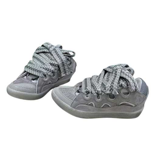 Lanvin Curb Sneakers - Édition Premium gris
