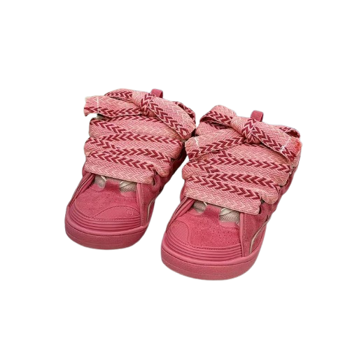 Lanvin Curb Sneakers – Édition Premium Rose