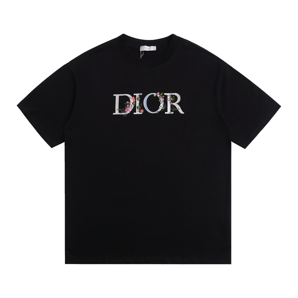 T-SHIRT DIOR NOIR | L'Élégance Gothique Moderne
