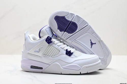 AIR JORDAN 4 RETRO « METALLIC PURPLE » - LA FRAÎCHEUR VIOLETTE MÉTALLISÉE